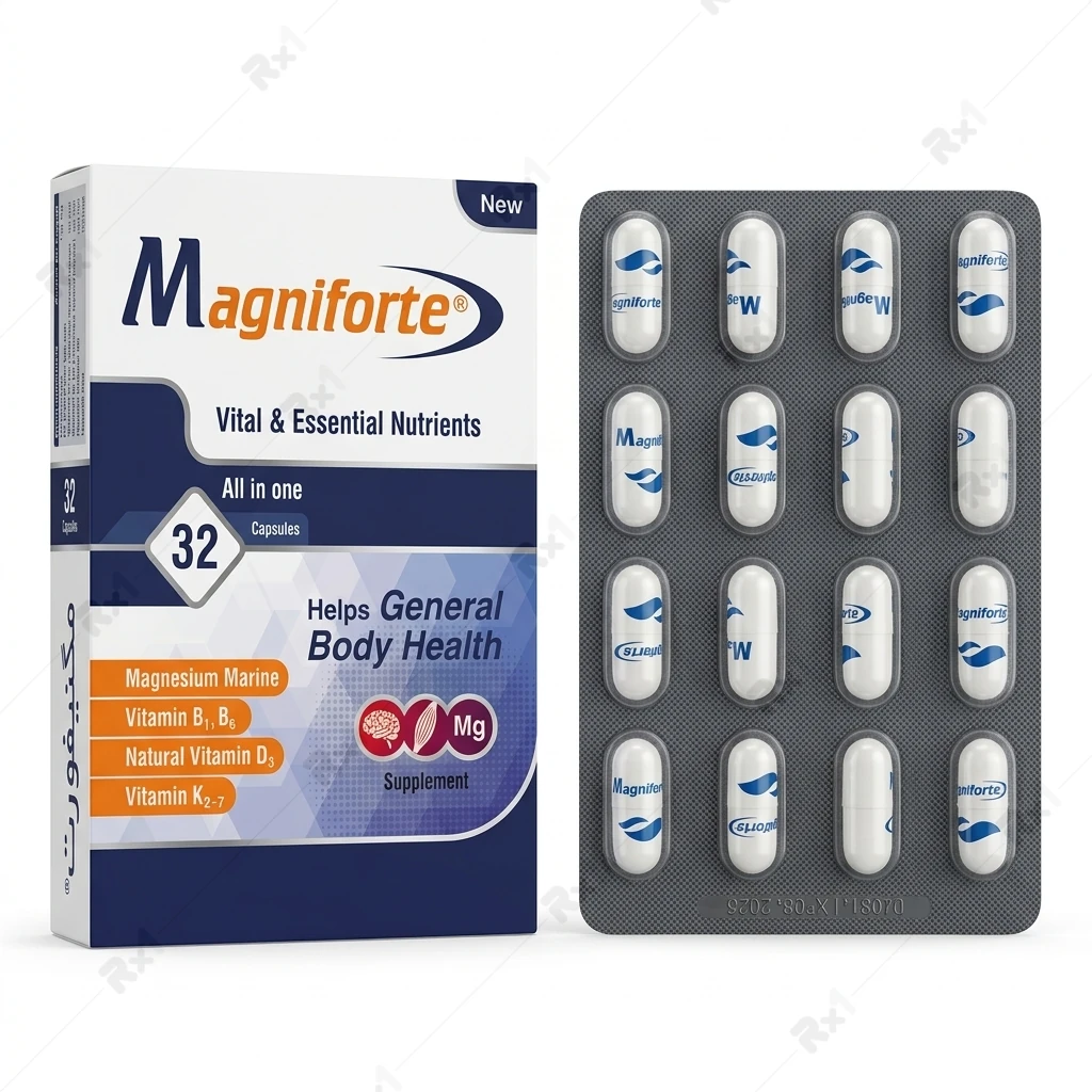 کپسول مگنیفورت هولیستیکا بسته 32 عددی