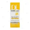 کرم ضدآفتاب بی‌رنگ درمالیفت SPF50 مدل سان لیفت مناسب پوست خشک حجم 40 میلی لیتر