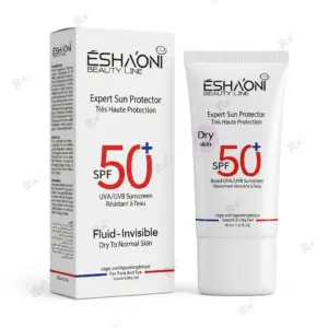 ضد آفتاب فلوئیدی اشاونی مدل Expert Sun Protector مناسب پوست خشک و نرمال حجم ۴۰ میلیلیتر