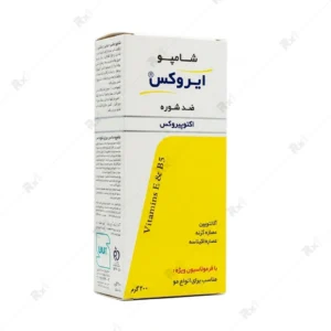 شامپو ضد شوره اکتوپیروکس ۱٪ ایروکس مناسب انواع مو ۲۰۰ گرم