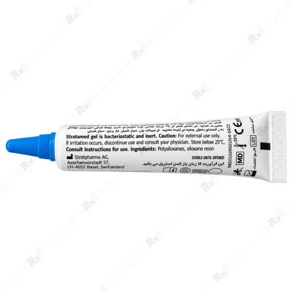 ژل ترمیم کننده زخم استراتامد استرات فارما ۱۰ گرم