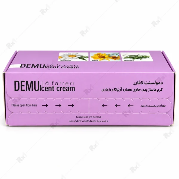 کرم دمولسنت لافارر حاوی آرنیکا و رزماری حجم ۶۰ میلی لیتر