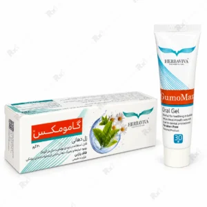 ژل دهانی گامومکس هرباویوا برای تسکین ناراحتی لثه در دوره رویش دندان کودک ۳۰ گرم