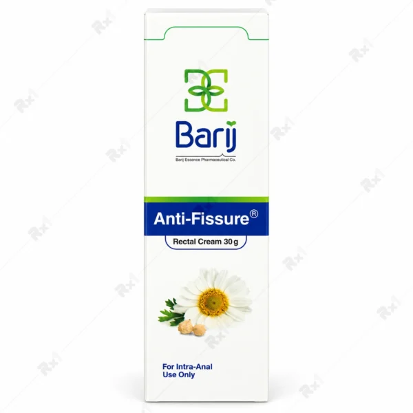 کرم مقعدی آنتی فیشر باریج ۳۰ گرم