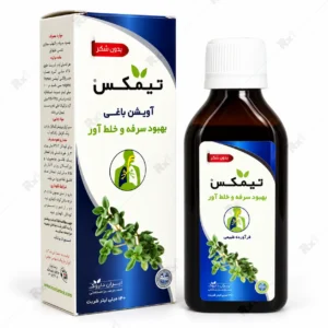 شربت سرفه تیمکس ایران داروک بدون شکر ۱۴۰ میلیلیتر